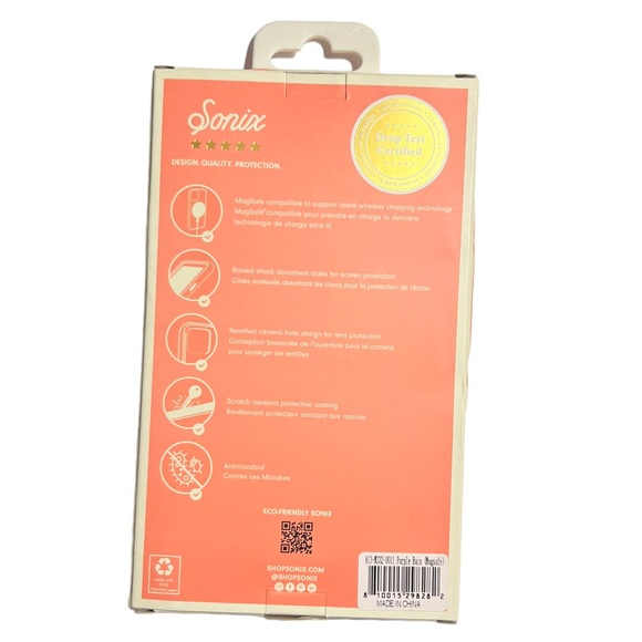 SONIX Purple Rain Marble Granite Glitter MagSafe iPhone 13 PRO MAX Hard Case - Picture 16 of 16